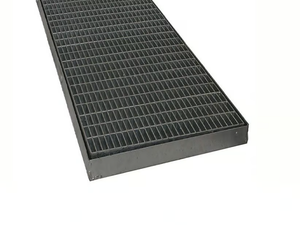 LIGHT DUTY HEEL PROOF GRATING - Walkable galvanized steel Grille _ LINK industries